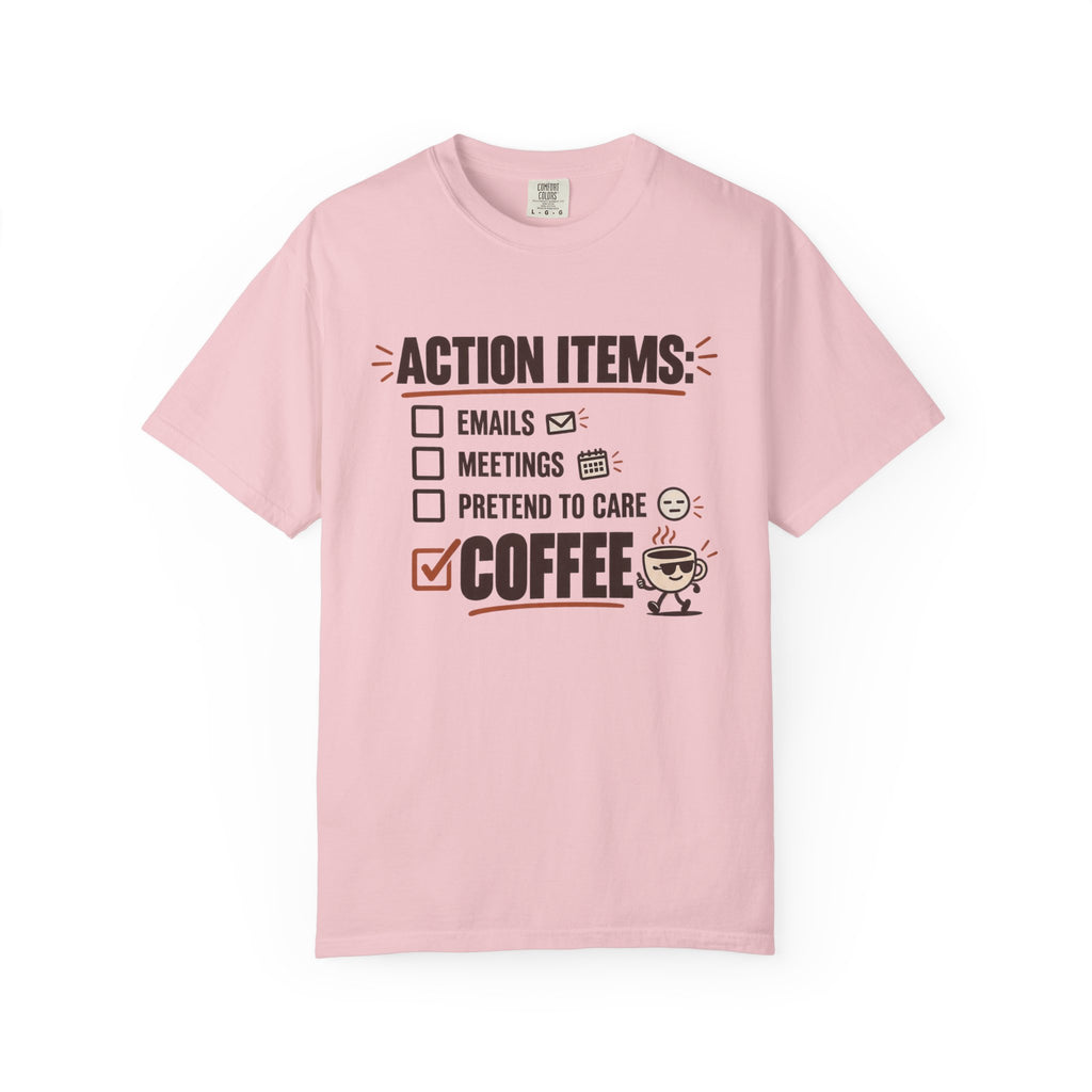 Coffee Checklist T-Shirt