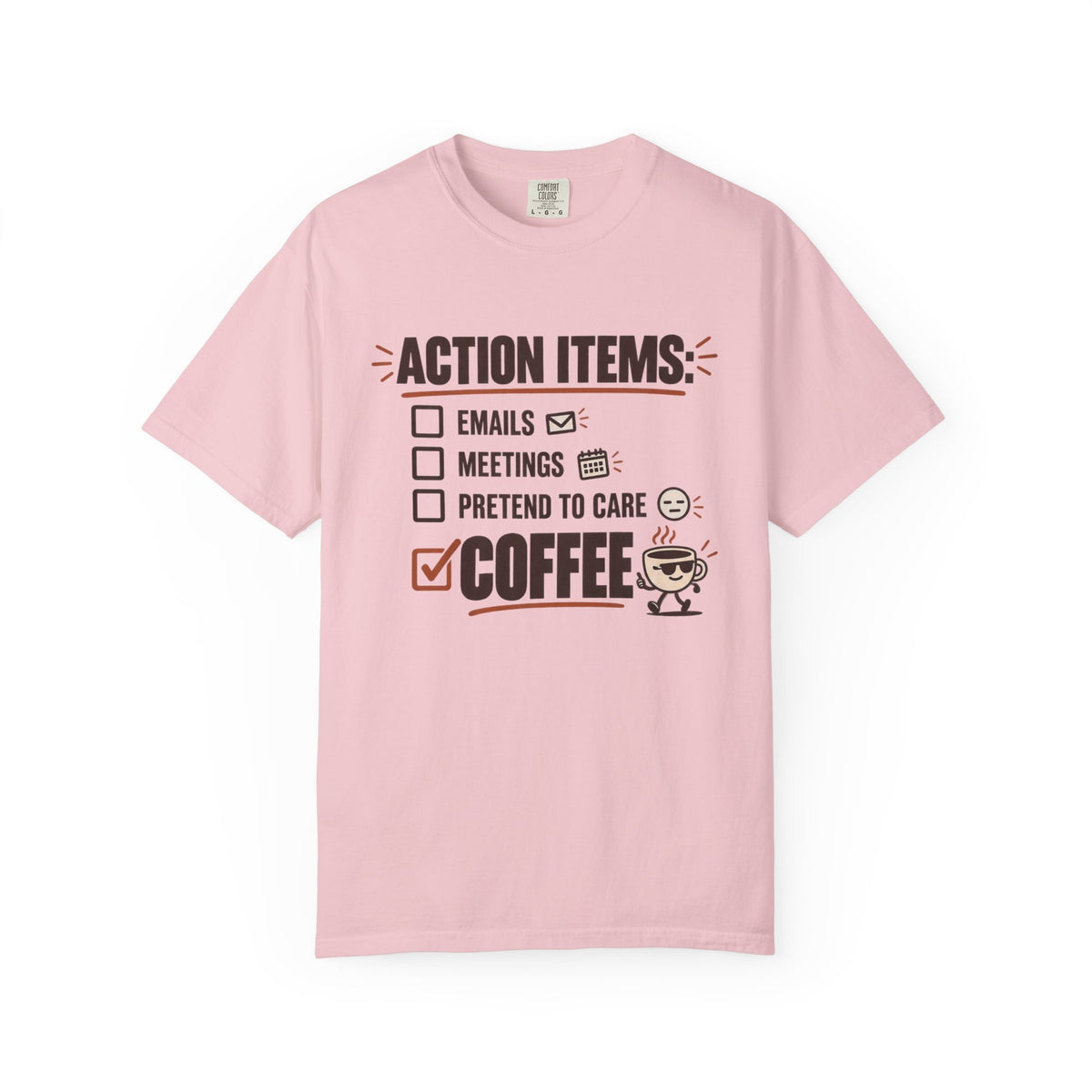 Coffee Checklist T-Shirt