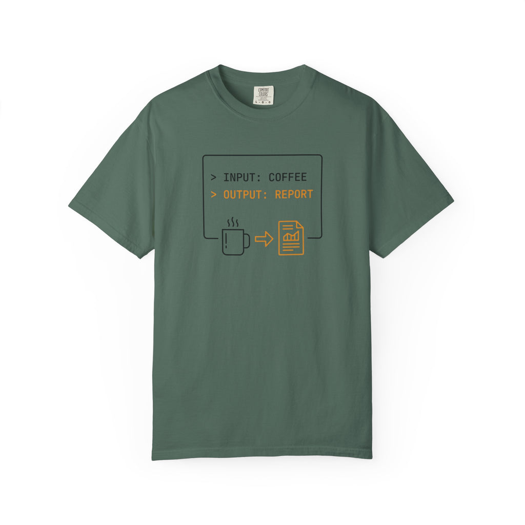 Coffee to Report T‑Shirt