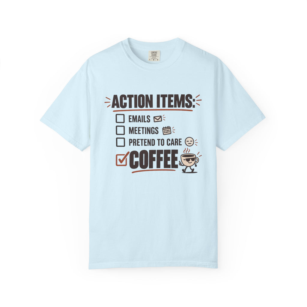 Coffee Checklist T-Shirt