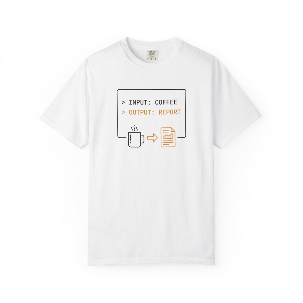 Coffee to Report T‑Shirt