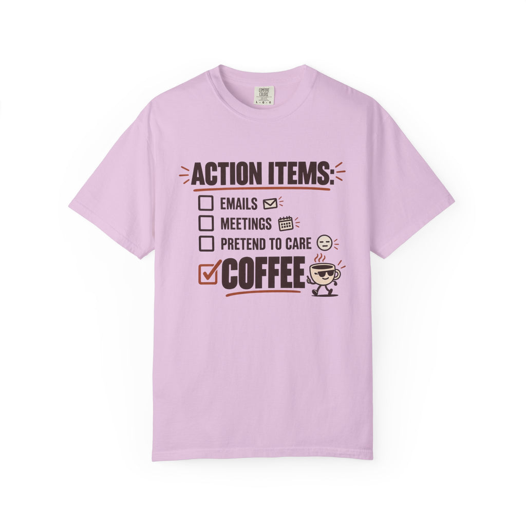 Coffee Checklist T-Shirt