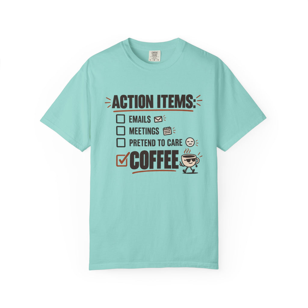 Coffee Checklist T-Shirt