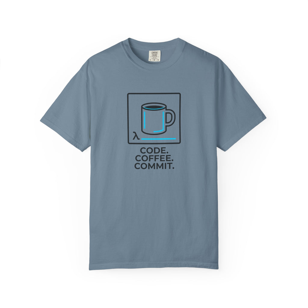 Code. Coffee. Commit. T-Shirt